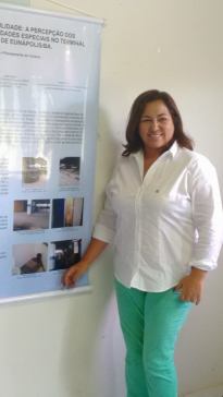 Nilza Colares apresentando trabalho de extrema importância sobre acessibilidade no turismo